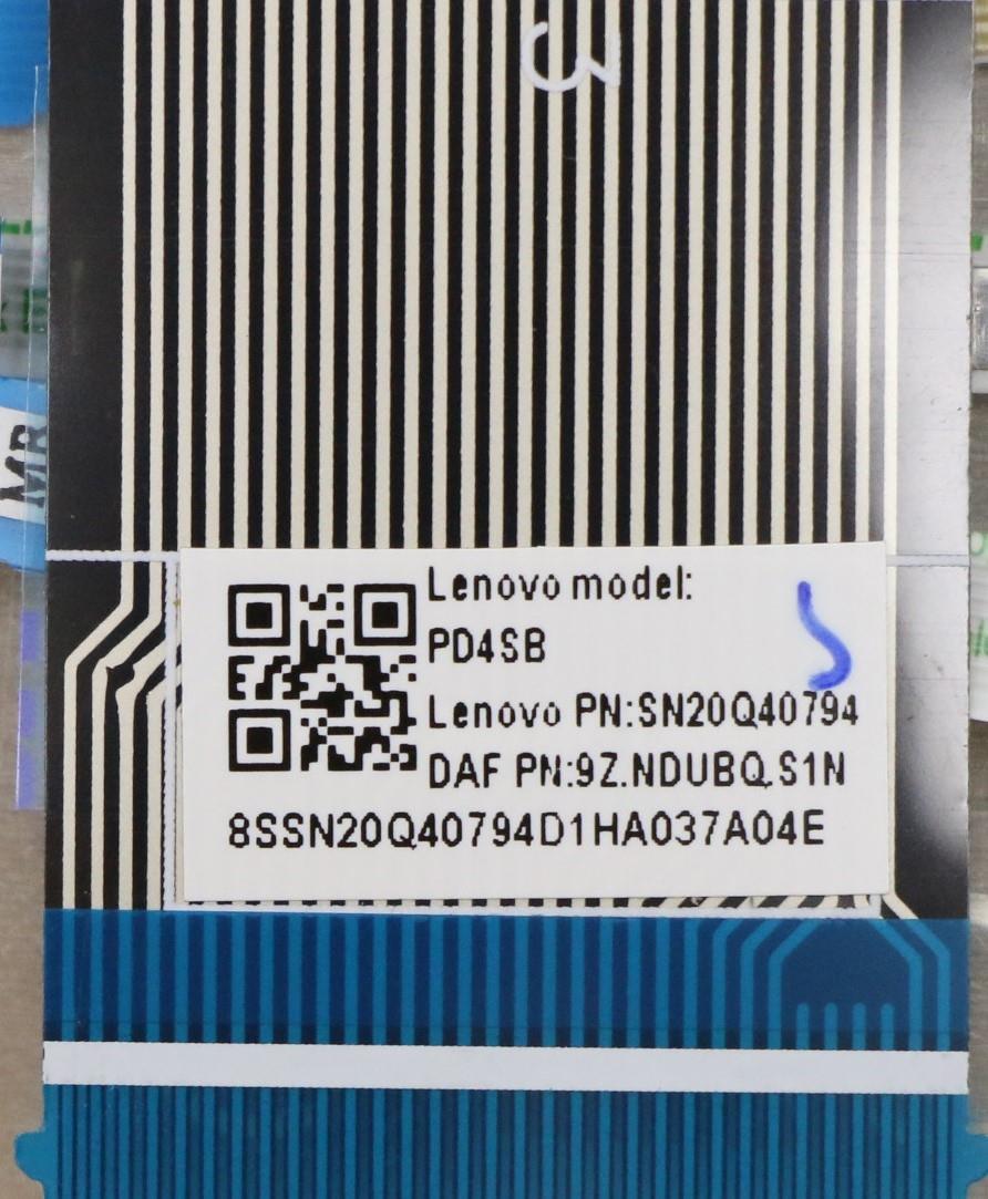Lenovo Lf3 Kb Scan Bl Grey W Top Assy - 5CB0W43804
