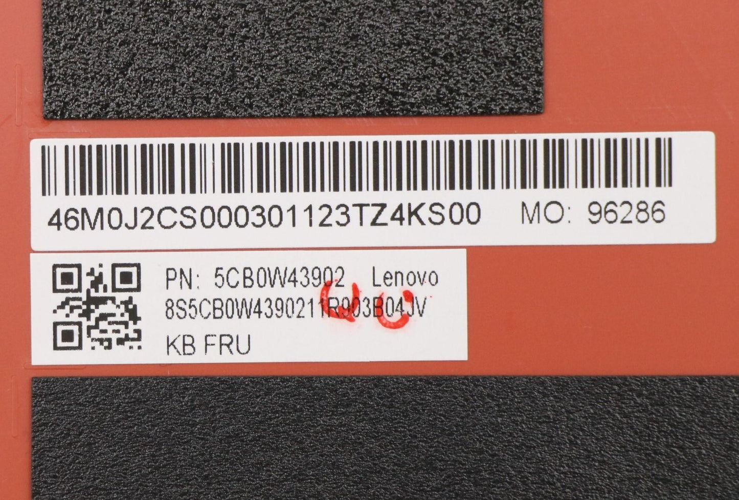 Lenovo Assembly Orange Lcd Cover Ls15 - 5CB0W43902