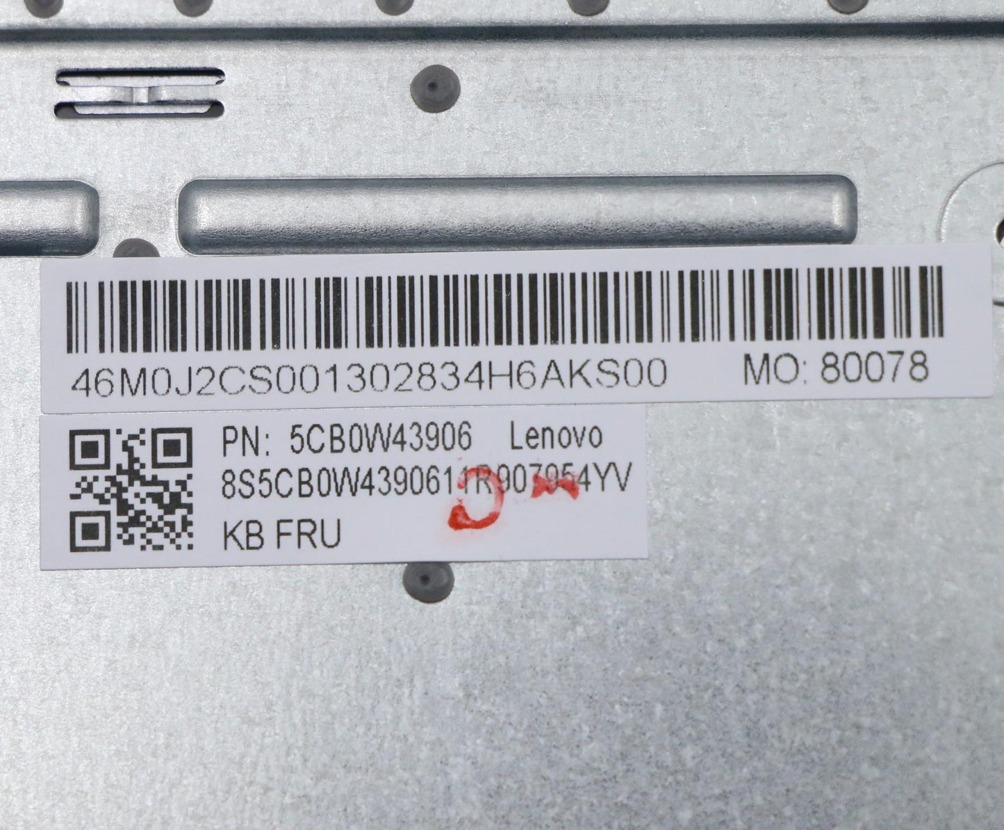Lenovo Assembly Ucase W Kb Ti Pg Ls15 - 5CB0W43906