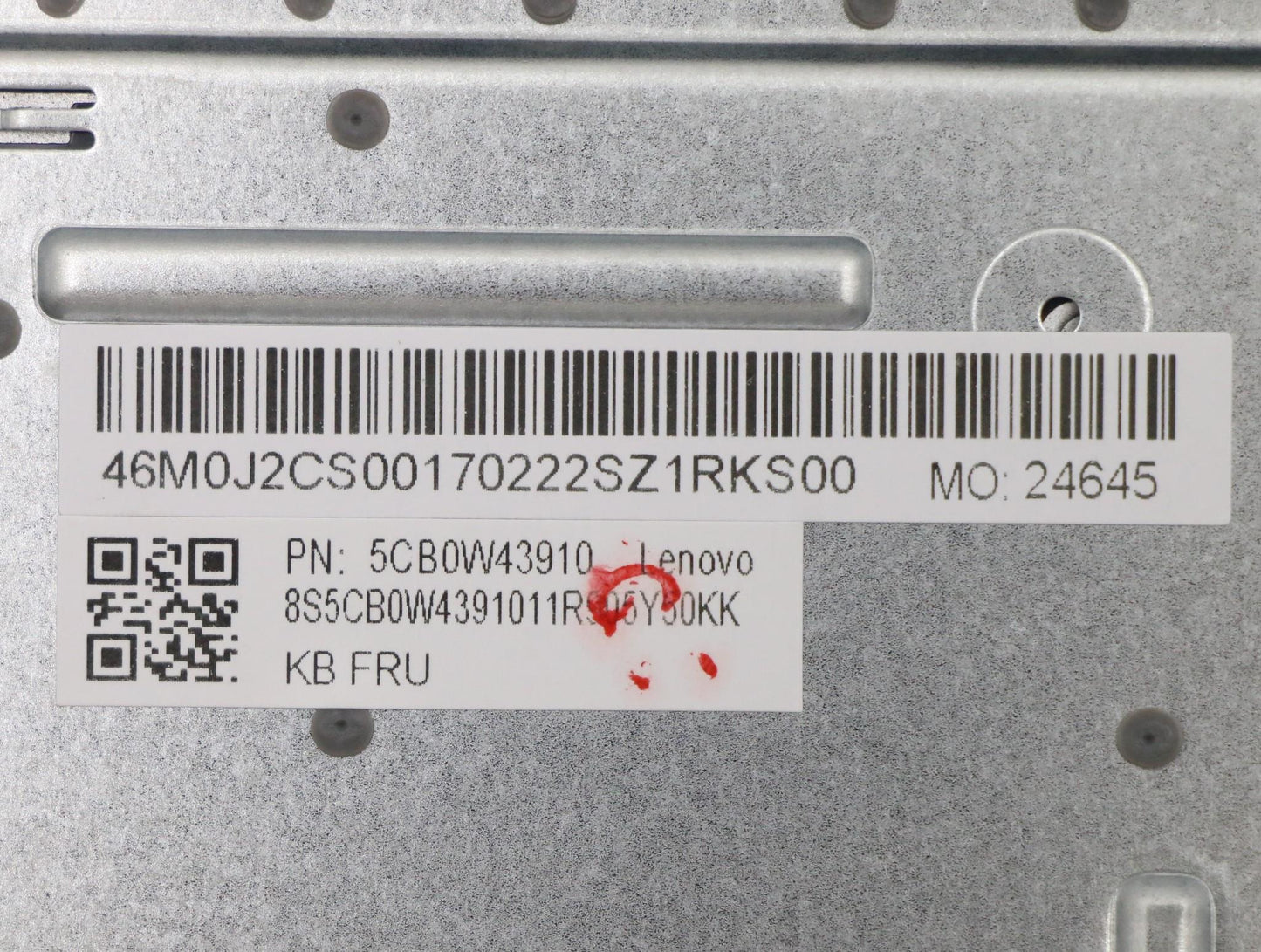 Lenovo Assembly Ucase W Kb Po Pg Ls15 - 5CB0W43910