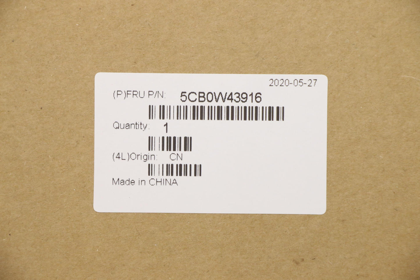 Lenovo Assembly Ucase W Kb Uk Pg Ls15 - 5CB0W43916