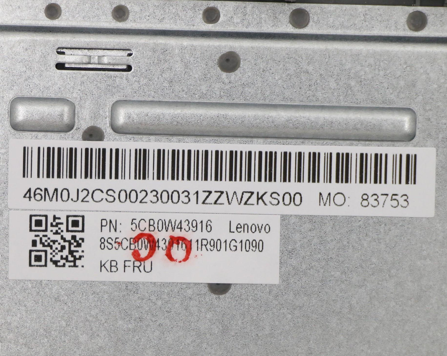 Lenovo Assembly Ucase W Kb Uk Pg Ls15 - 5CB0W43916