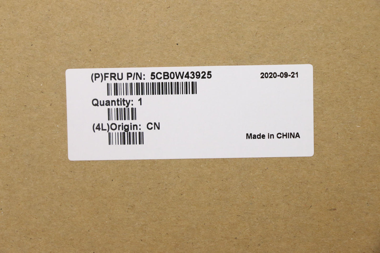 Lenovo Assembly Ucase W Kb Sw Pg Ls15 - 5CB0W43925
