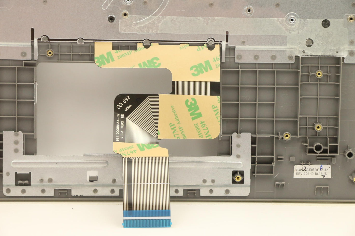 Lenovo C-Cover with Keyboard, Canadian French English, Platinum Grey - 5CB0W43926