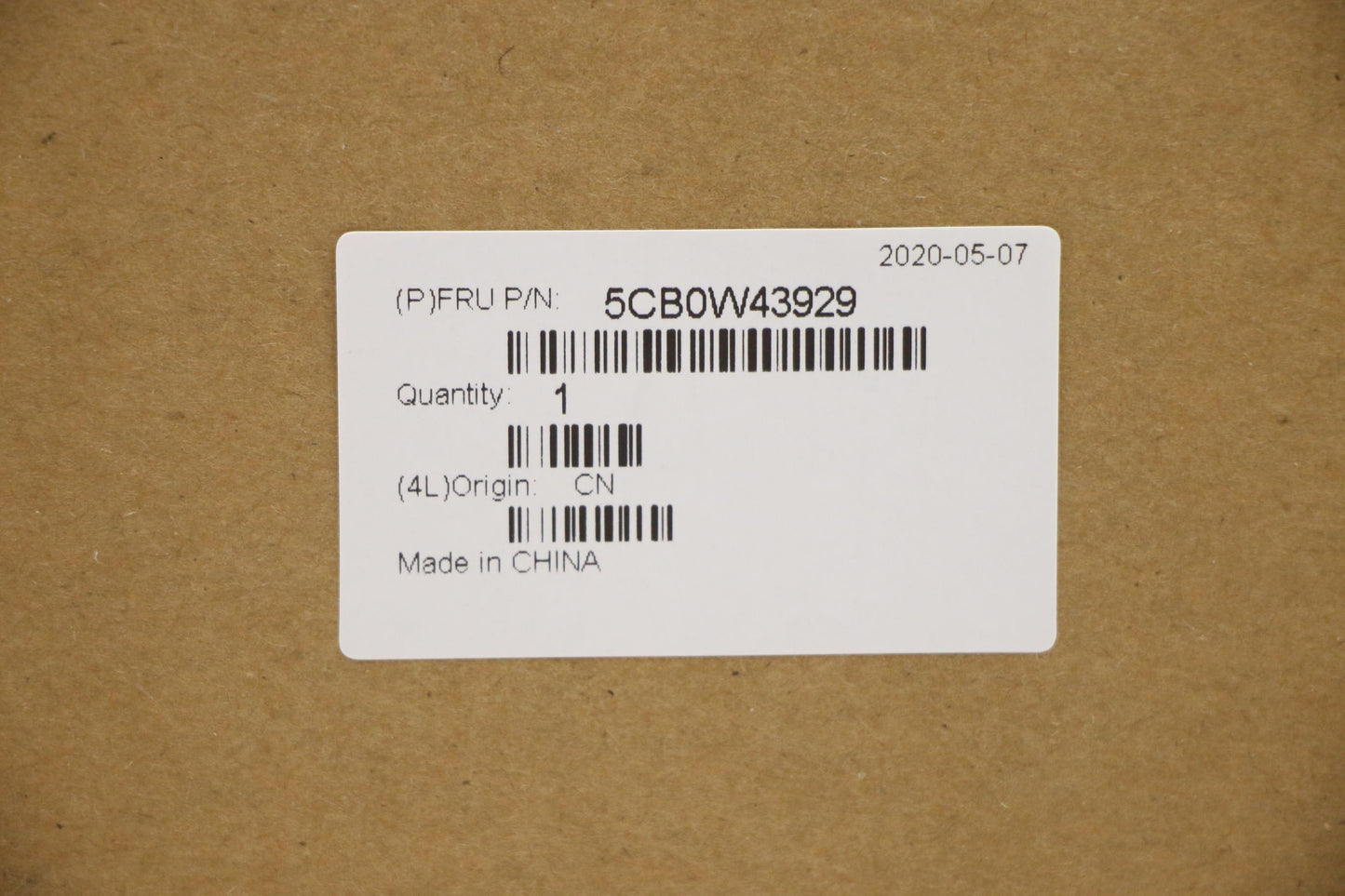Lenovo Assembly Ucase W Kb Us Pg Ls15 - 5CB0W43929