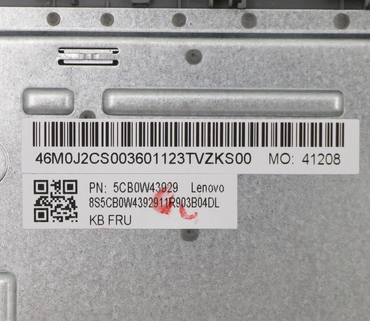 Lenovo Assembly Ucase W Kb Us Pg Ls15 - 5CB0W43929