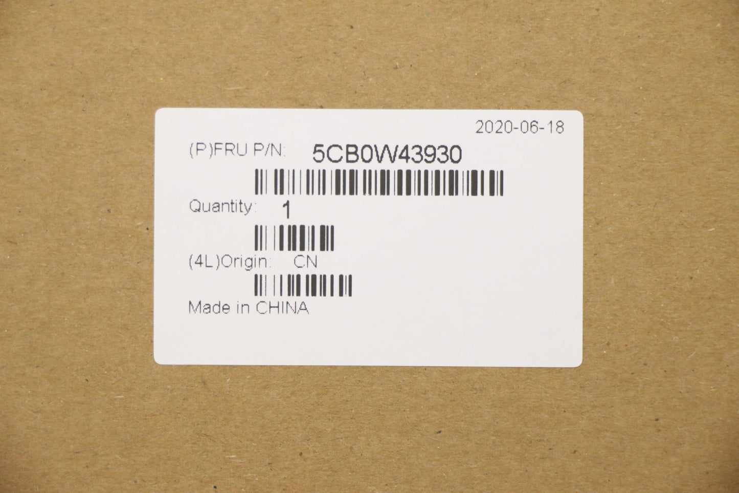 Lenovo Assembly Ucase W Kb Fr Pg Ls15 - 5CB0W43930