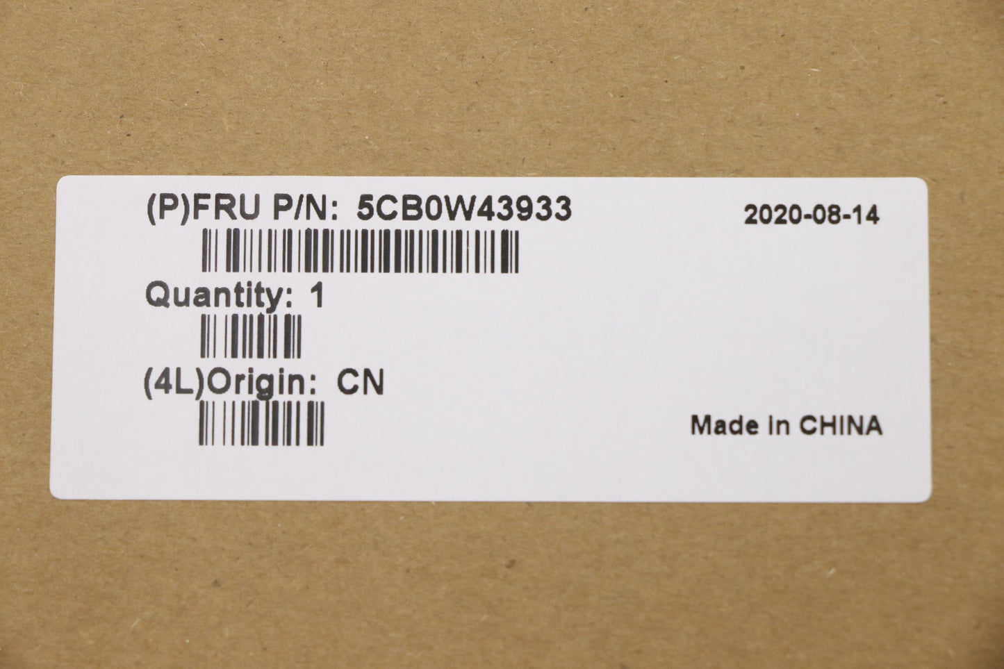 Lenovo Assembly Ucase W Kb It Pg Ls15 - 5CB0W43933