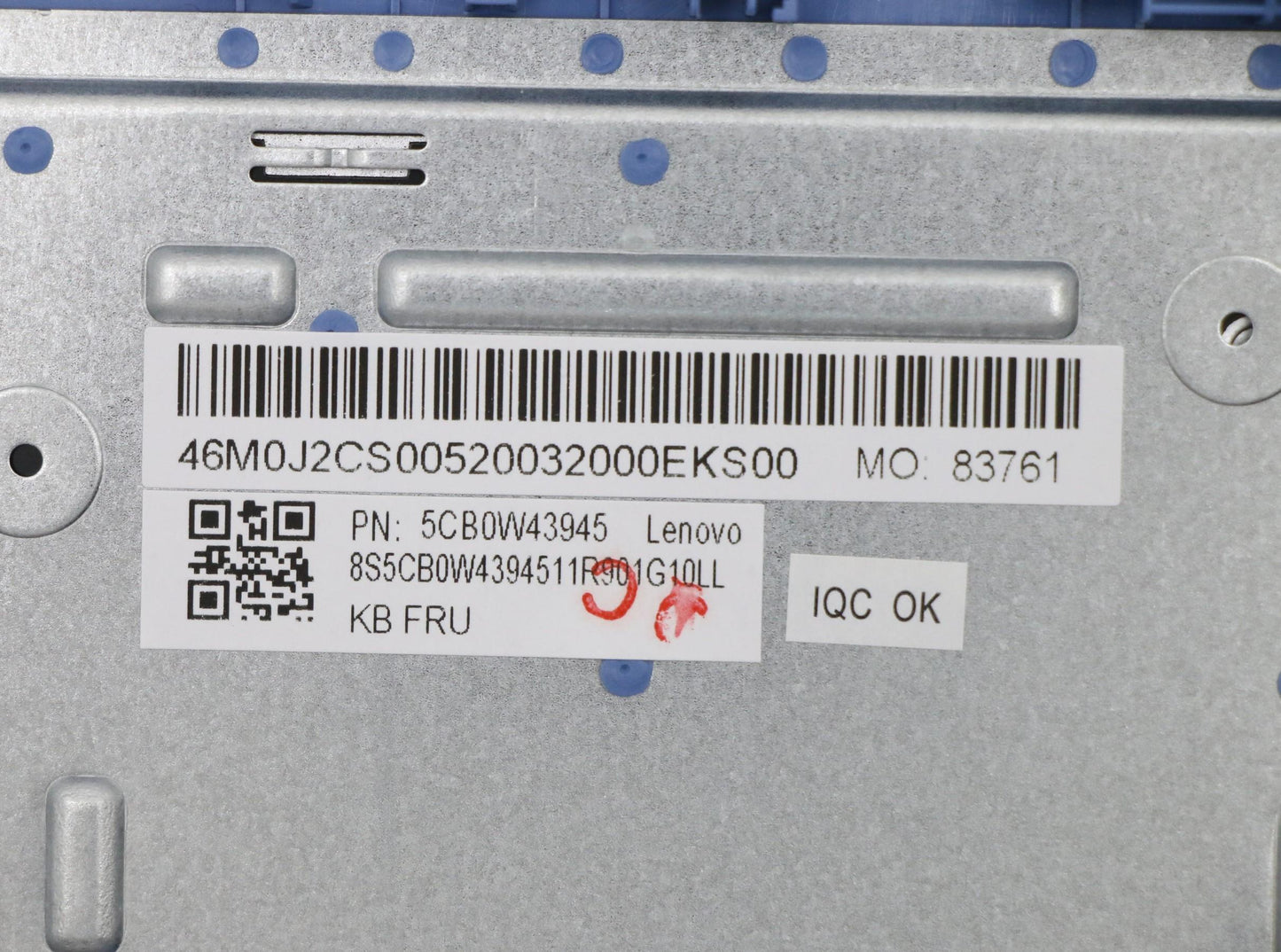 Lenovo Assembly Ucase W Kb Gr Ib Ls15 - 5CB0W43945