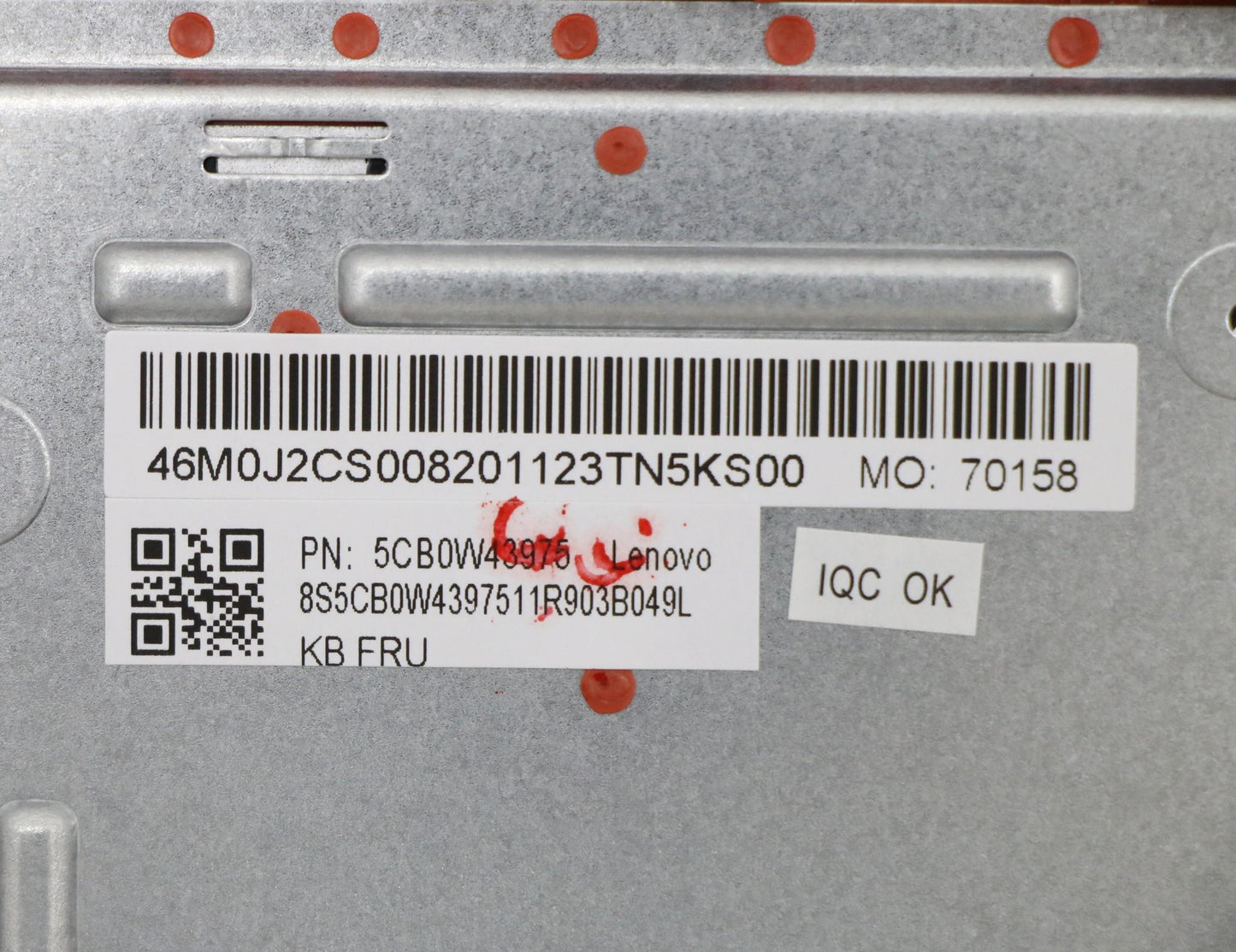 Lenovo Assembly Ucase W Kb Gr Fo Ls15 - 5CB0W43975
