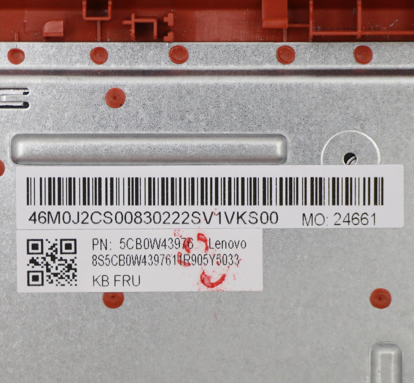 Lenovo Assembly Ucase W Kb Uk Fo Ls15 - 5CB0W43976