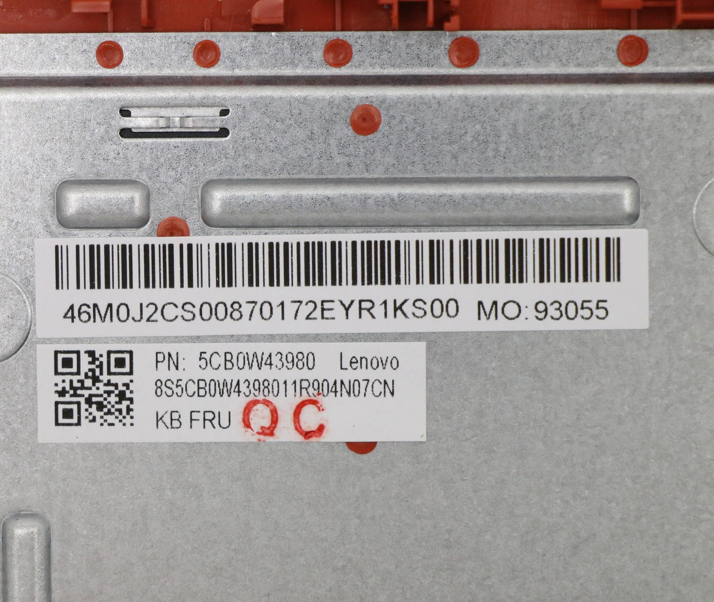 Lenovo Assembly Ucase W Kb Nd Fo Ls15 - 5CB0W43980