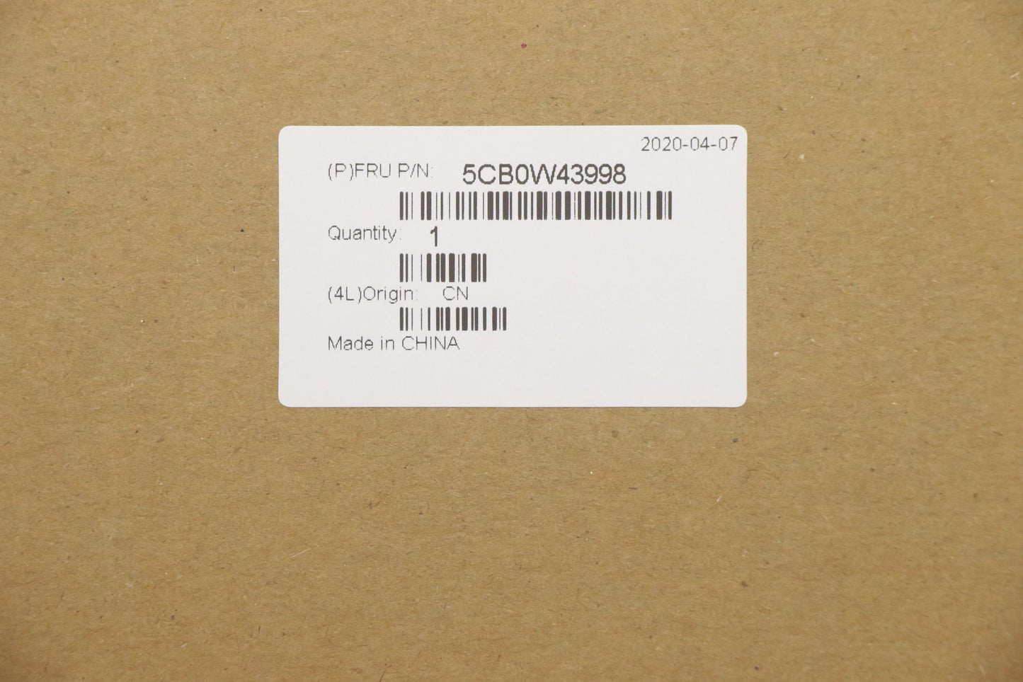 Lenovo LCD Cover W 81VR IB - 5CB0W43998