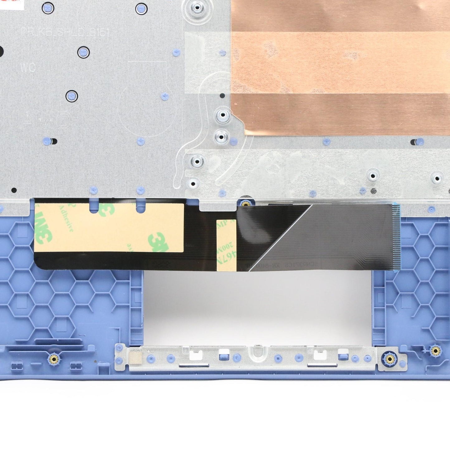 Lenovo C-Cover with Keyboard, USA English, Ice Blue - 5CB0W44057