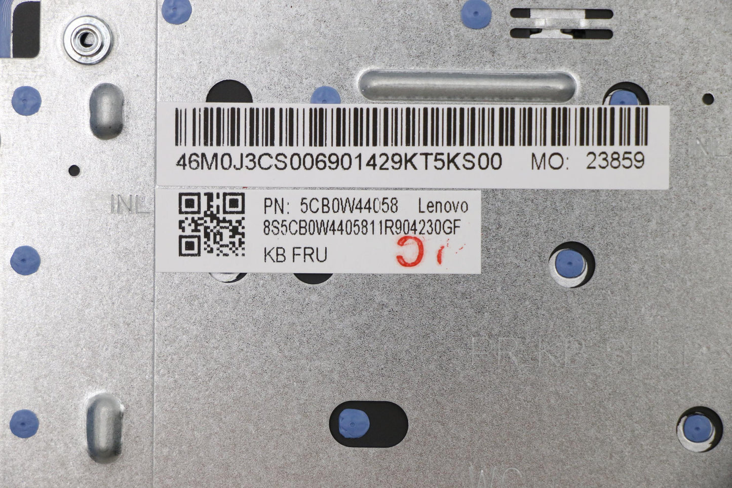 Lenovo Assembly Ucase W Kb Us Inte Ib - 5CB0W44058