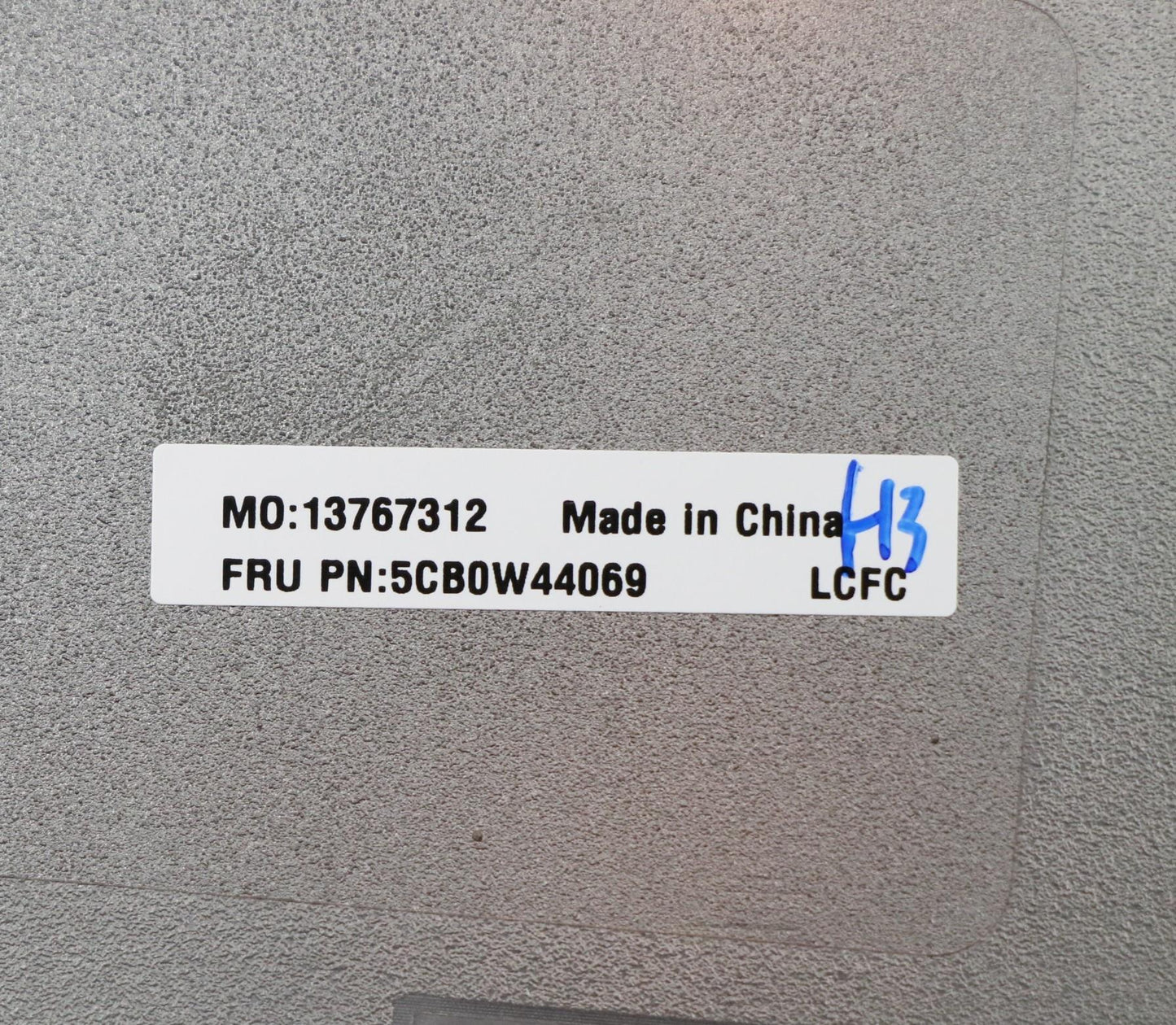 Lenovo Gv541 Log Low Assy Lower Case - 5CB0W44069