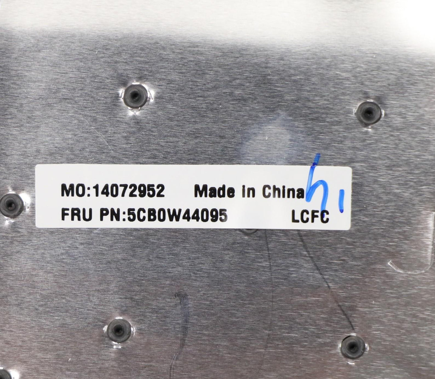 Lenovo Gv541 Log Up Assy Log Up Us Ig - 5CB0W44095