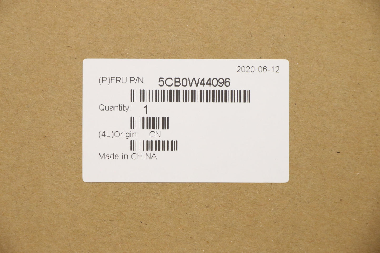 Lenovo Gv541 Log Up Assy Log Up Cz-Sk - 5CB0W44096