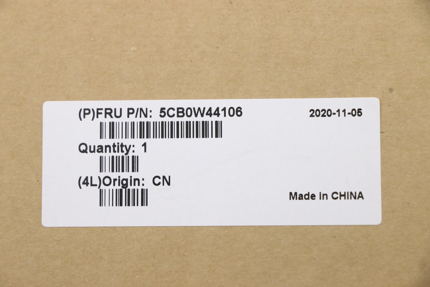 Lenovo Gv541 Log Up Assy Log Up Ko Ig - 5CB0W44106