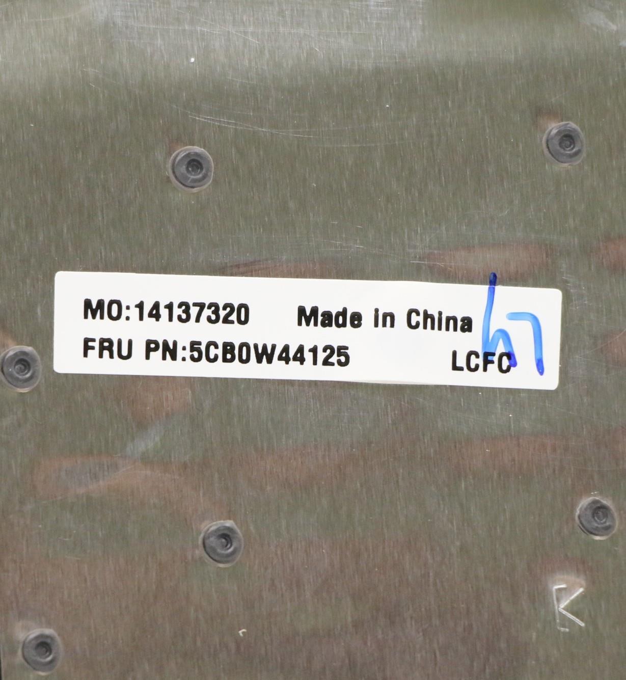 Lenovo Gv541 Log Up Assy Log Up Us Ig - 5CB0W44125