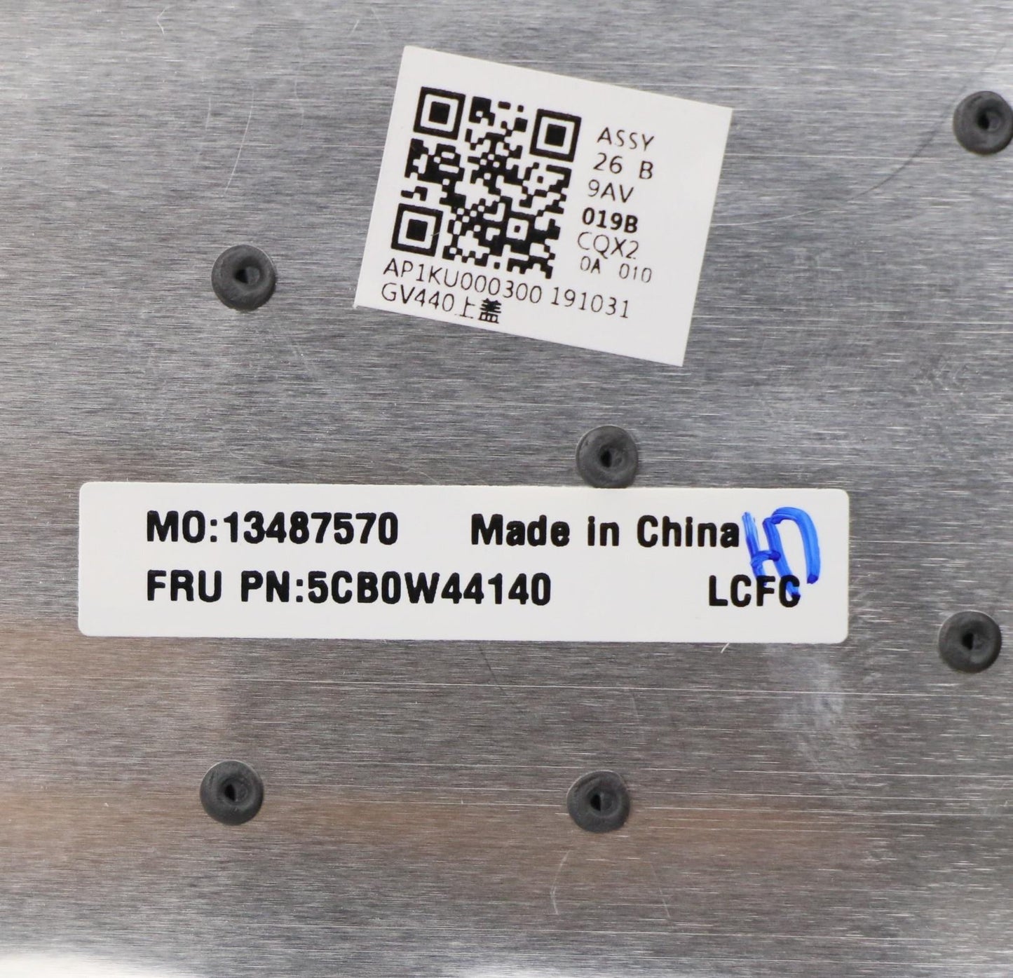 Lenovo Gv440 Log Up Assy Log Up La Ig - 5CB0W44140