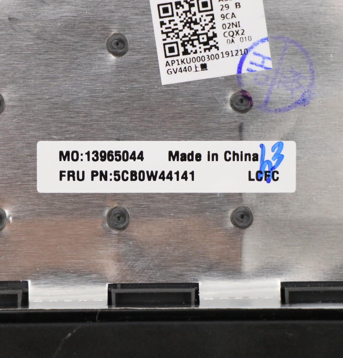 Lenovo Gv440 Log Up Assy Log Up Ko Ig - 5CB0W44141