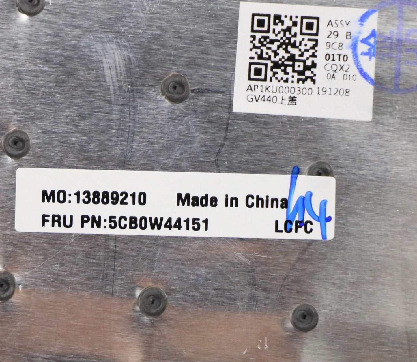 Lenovo Gv440 Log Up Assy Log Up Ru Ig - 5CB0W44151
