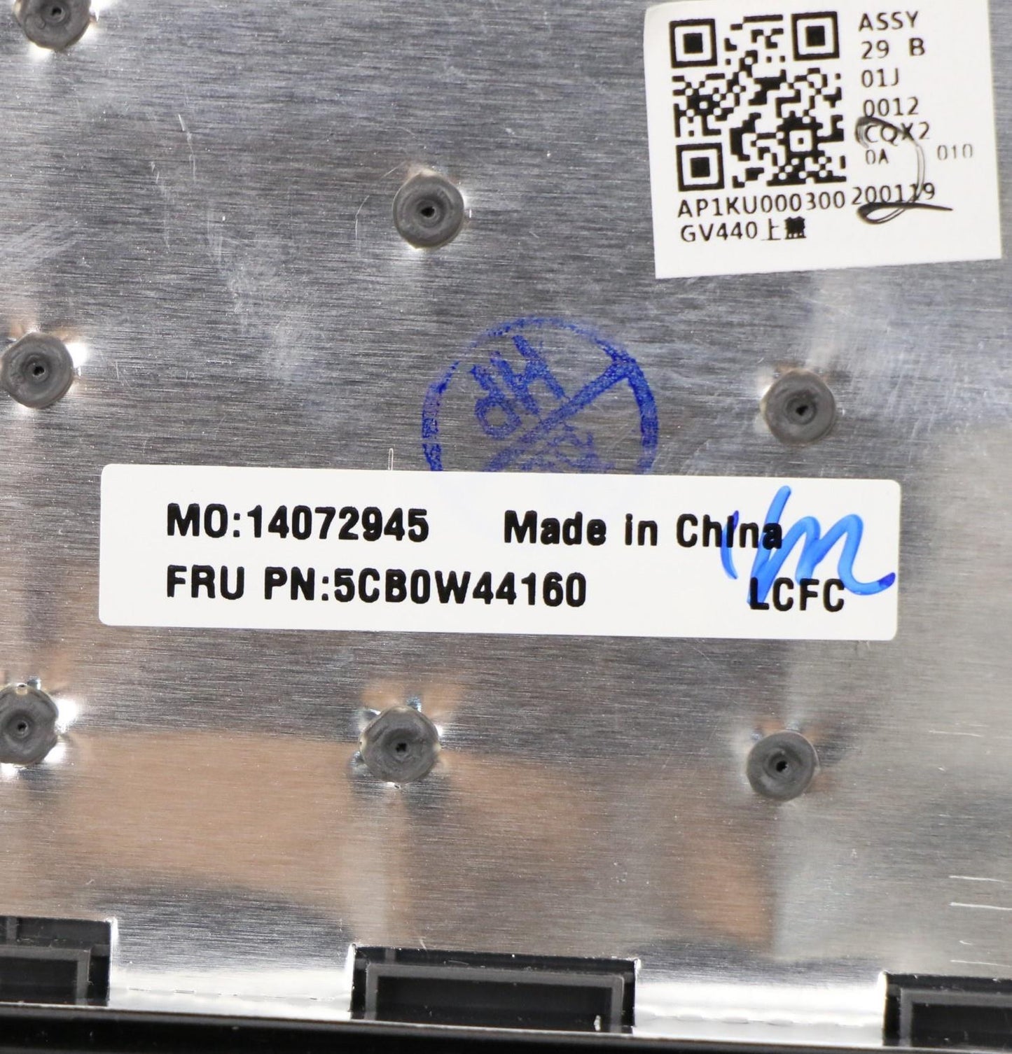 Lenovo Gv440 Log Up Assy Log Up Us Ig - 5CB0W44160