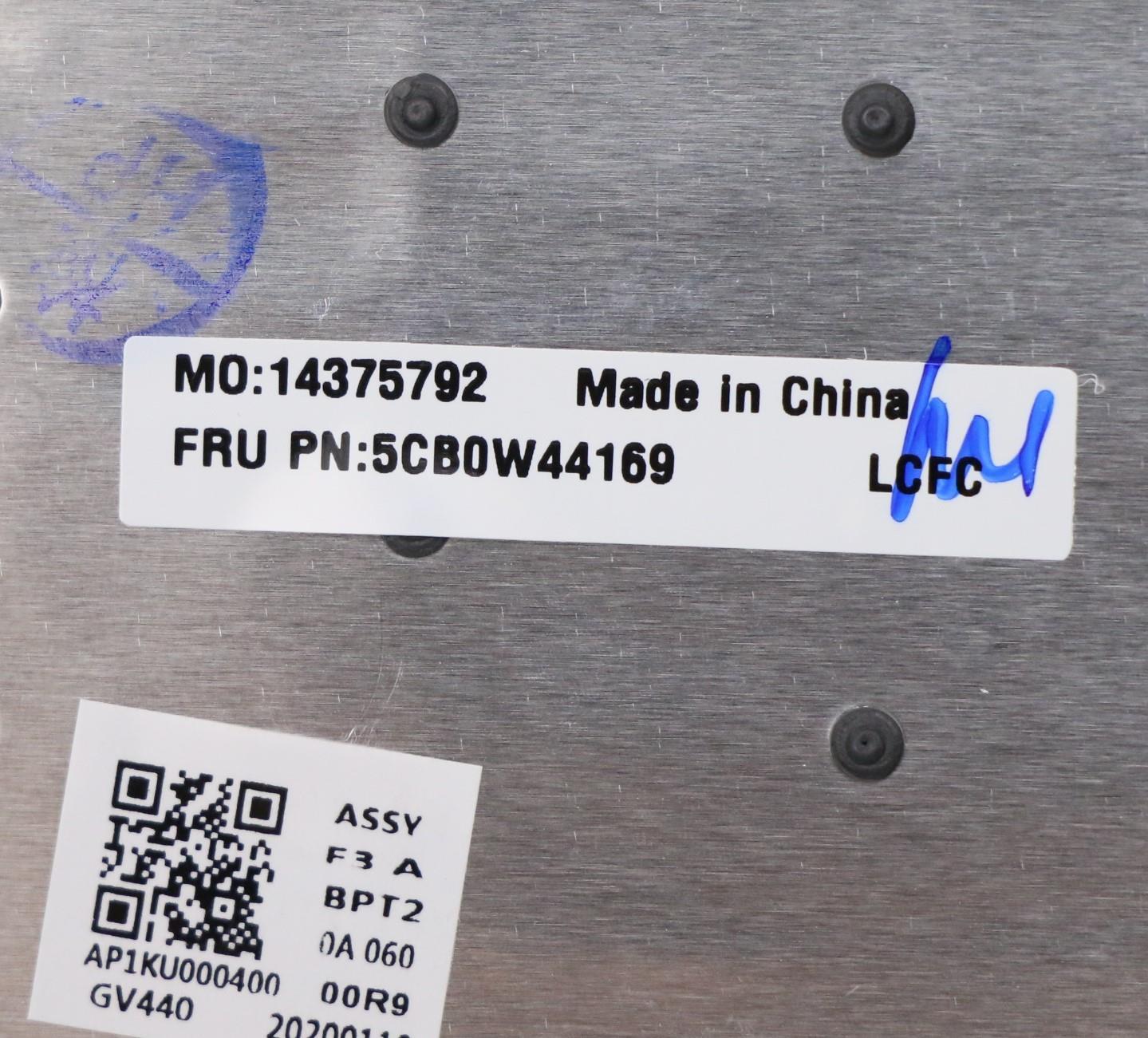 Lenovo Gv440 Log Up Assy Log Up India - 5CB0W44169
