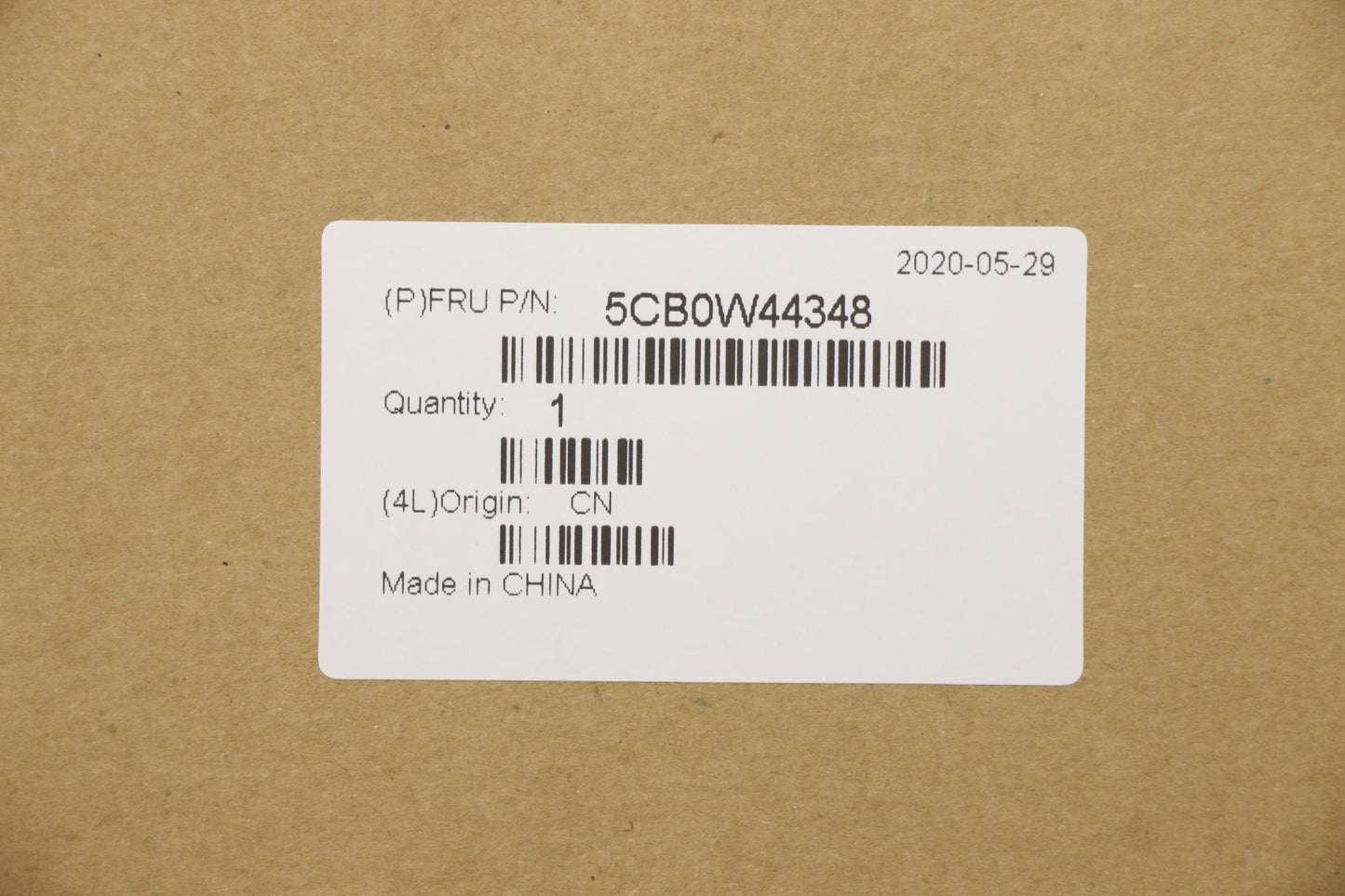 Lenovo Lva Kb Us-Intl W Bl Fp Top Mgr - 5CB0W44348