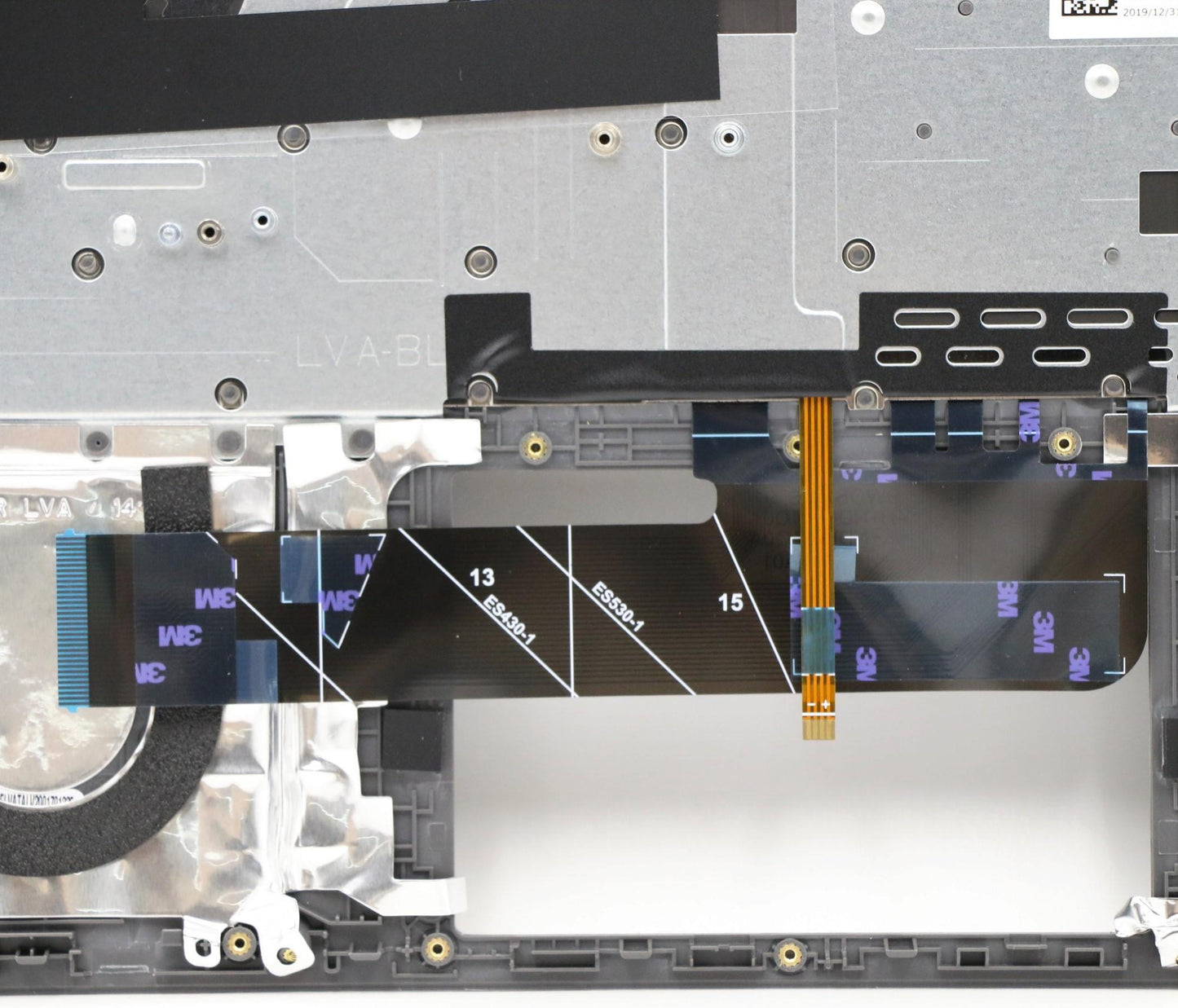 Lenovo Lva Kb Us-Intl W Bl Fp Top Mgr - 5CB0W44348