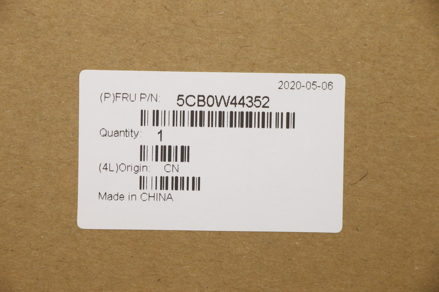 Lenovo Lva Kb Ger W Bl Fp Top Mgr Sp - 5CB0W44352