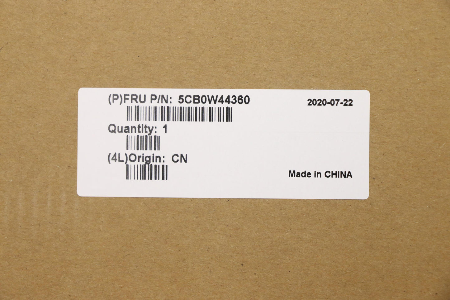 Lenovo Lva Kb Kor W Bl Fp Top Mgr Sp - 5CB0W44360