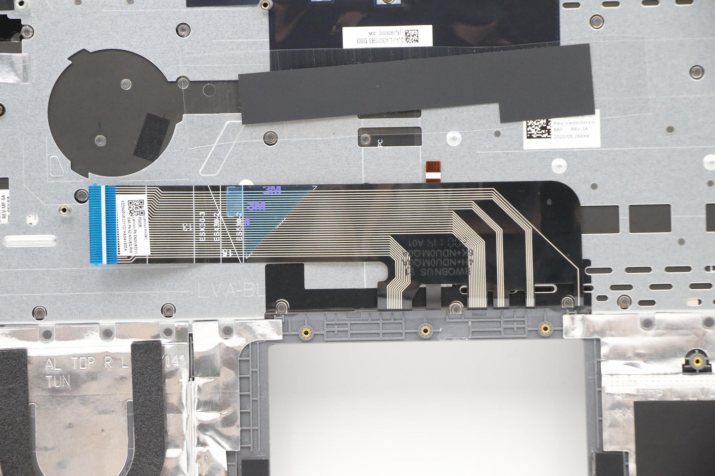 Lenovo Lva Kb Kor W Bl Fp Top Mgr Sp - 5CB0W44360