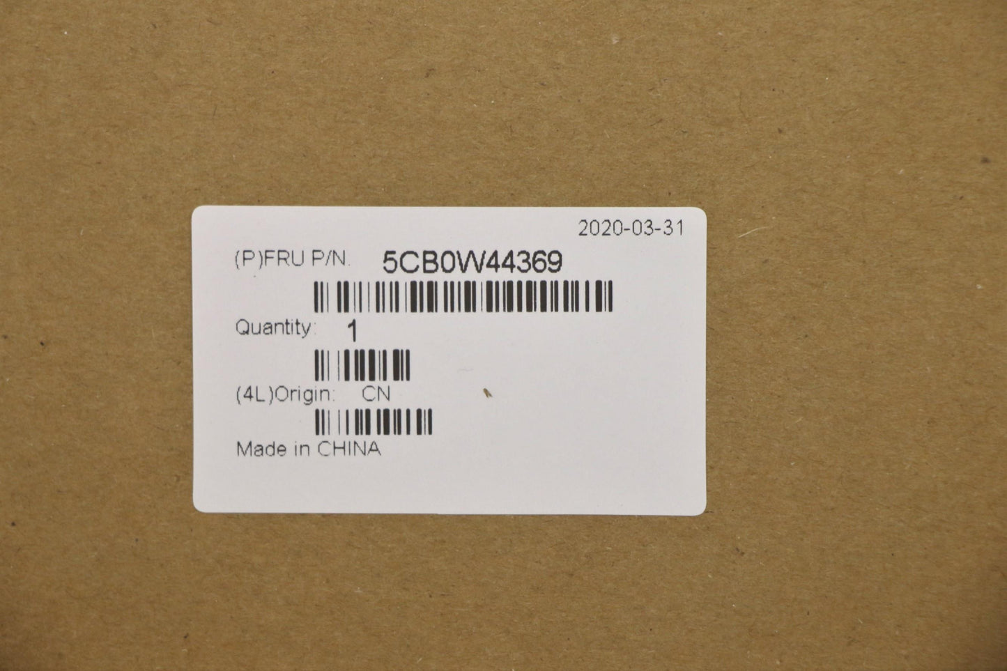 Lenovo Lva Kb Tha W Bl Fp Top Mgr Sp - 5CB0W44369