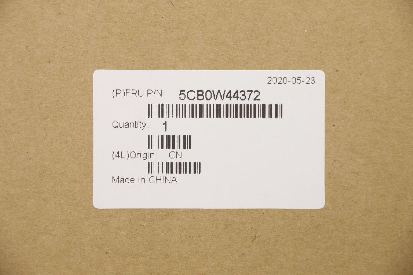 Lenovo Lva Kb Ukrw Bl Fp Top Mgr Sp - 5CB0W44372