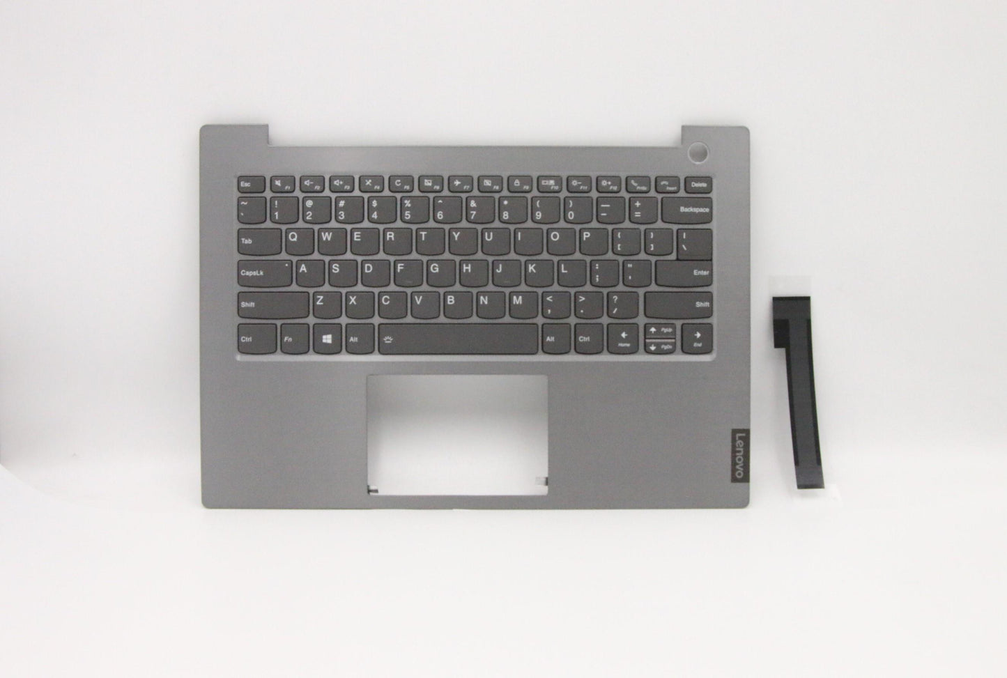 Lenovo Mineral Grey C-Cover with USA English Keyboard, Backlit, Fingerprint Sensor - 5CB0W44373