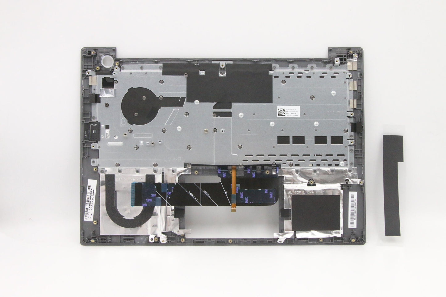 Lenovo Mineral Grey C-Cover with USA English Keyboard, Backlit, Fingerprint Sensor - 5CB0W44373