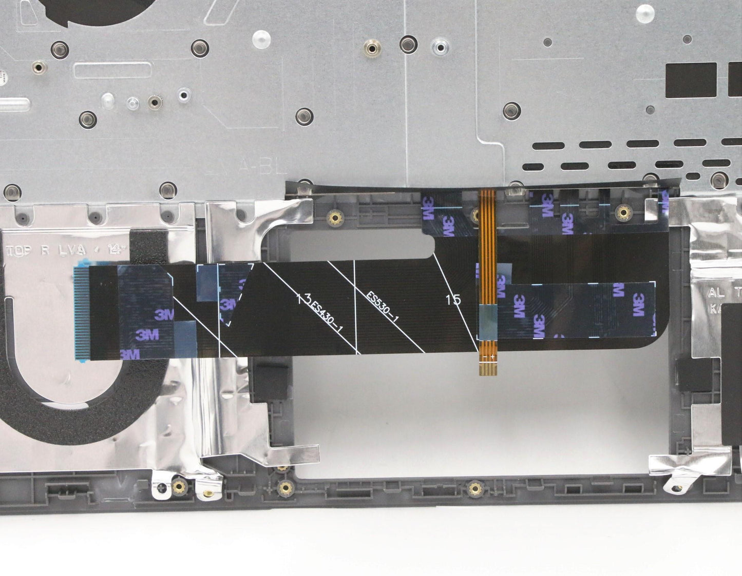 Lenovo Mineral Grey C-Cover with USA English Keyboard, Backlit, Fingerprint Sensor - 5CB0W44373