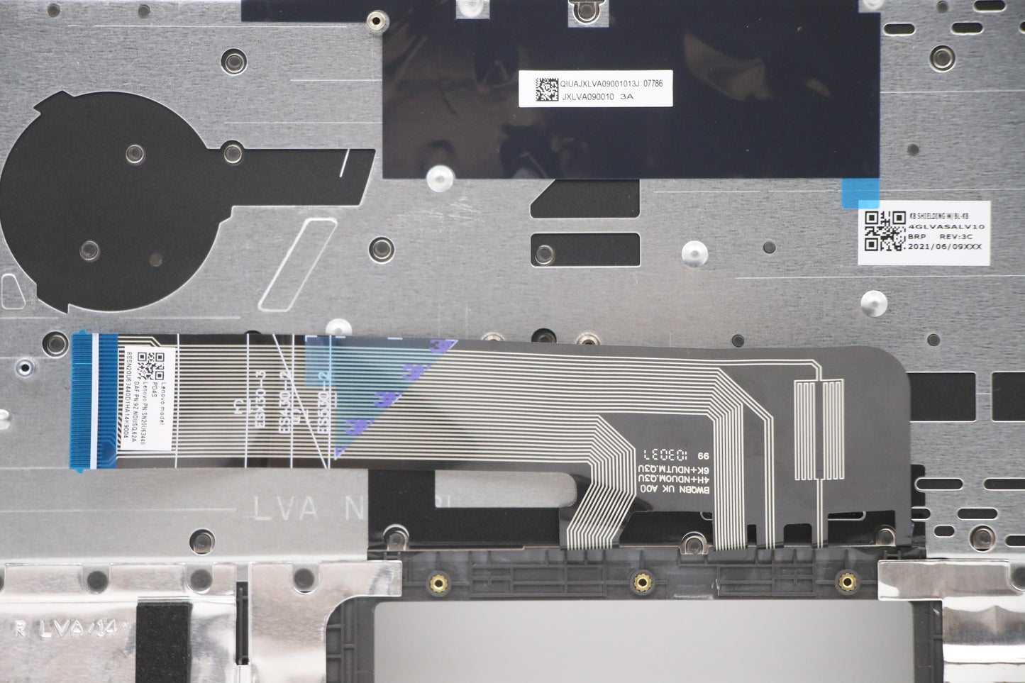 Lenovo Lva Kb Fr-Ara W O Bl W Fp Top - 5CB0W44414