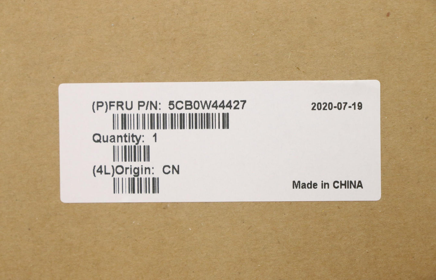Lenovo Lva Kb Por W O Bl W Fp Top Mgr - 5CB0W44427