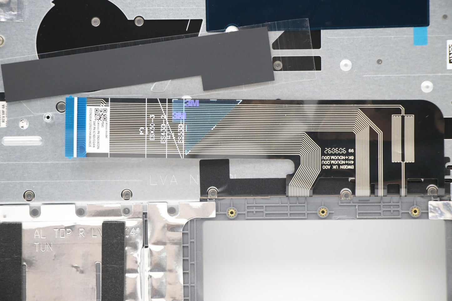 Lenovo Lva Kb Por W O Bl W Fp Top Mgr - 5CB0W44427