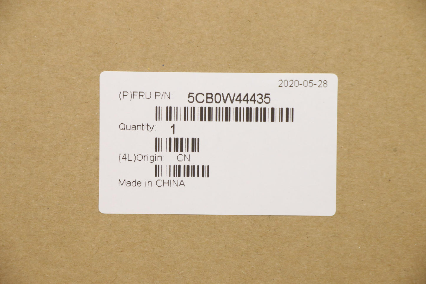 Lenovo Lva Kb Uk W O Bl W Fp Top Mgr - 5CB0W44435