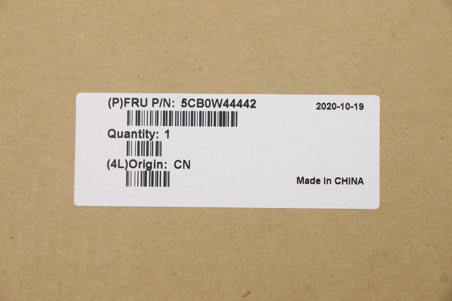 Lenovo Lva Kb Us W O Bl Fp W Top Mgr - 5CB0W44442