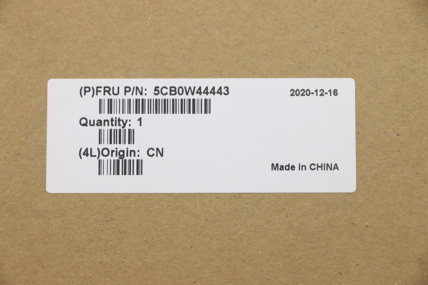 Lenovo Lva Kb Us-Intl W O Bl Fp W Top - 5CB0W44443