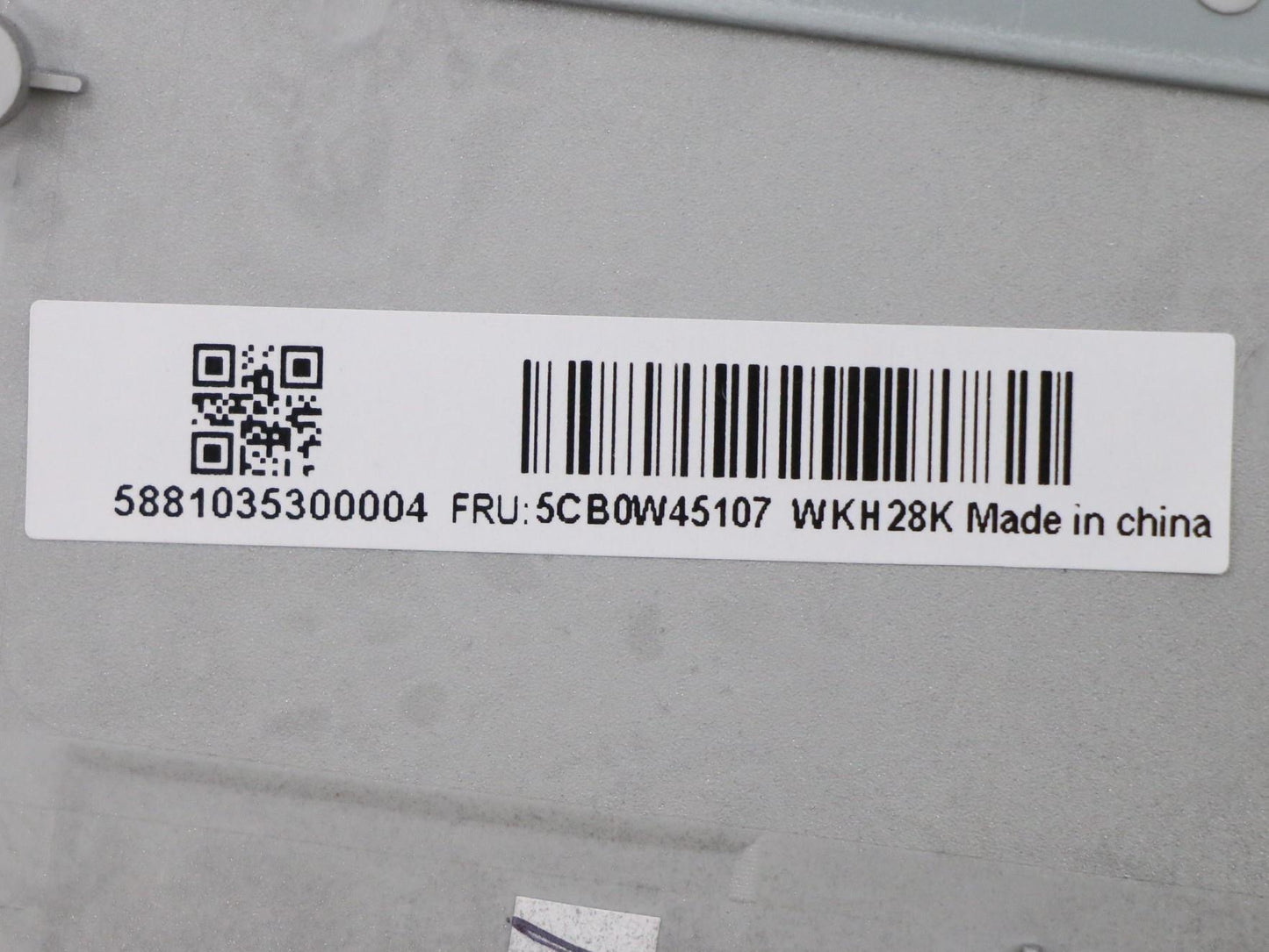 Lenovo Up Assy Uk W Bl Kb Cze - 5CB0W45107