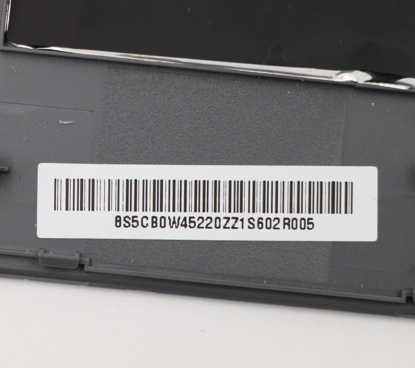 Lenovo C-Cover with Keyboard, Canadian French English, Mineral Grey, Backlit, with Fingerprint Reader - 5CB0W45220