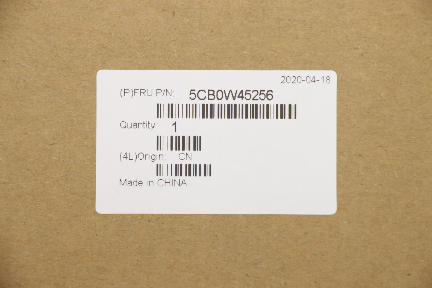 Lenovo Lvab Kb Fre W Bl Fp Top Mgr Sp - 5CB0W45256