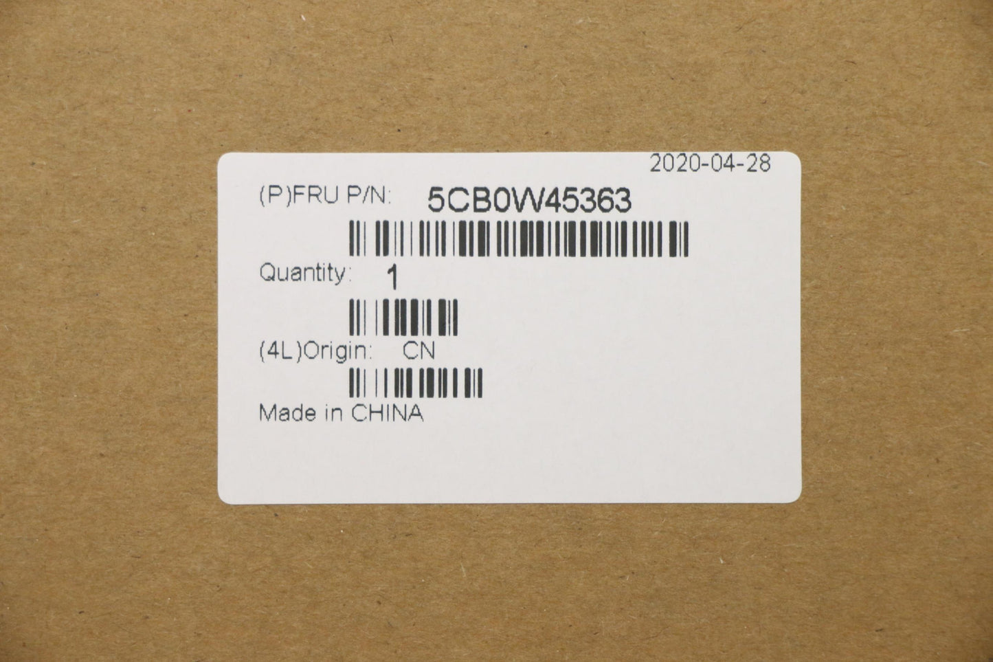 Lenovo Lvab Kb Us W O Bl W Fp Top Mgr - 5CB0W45363