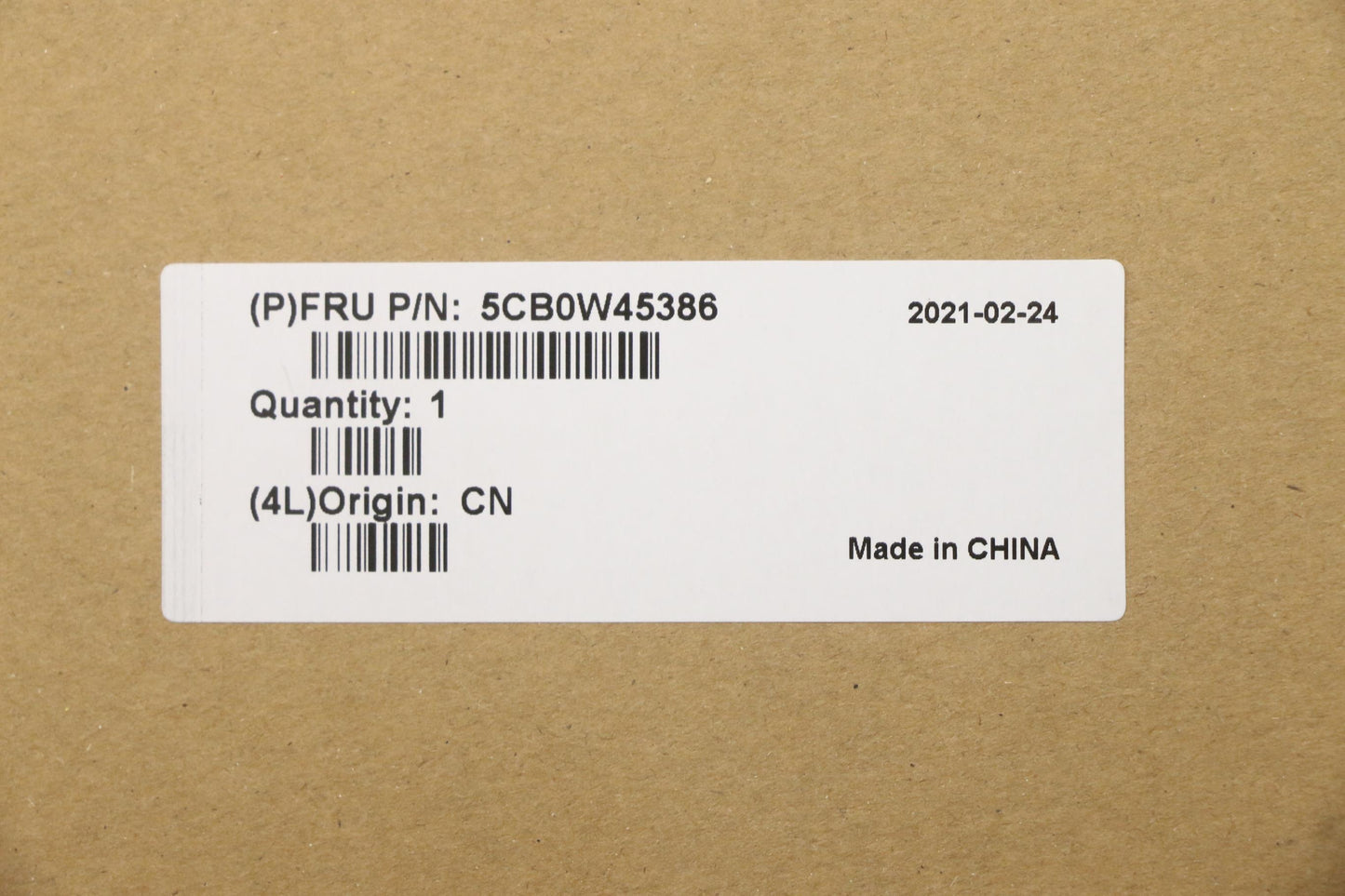 Lenovo Lvab Kb Kor W O Bl Fp W Top Mg - 5CB0W45386